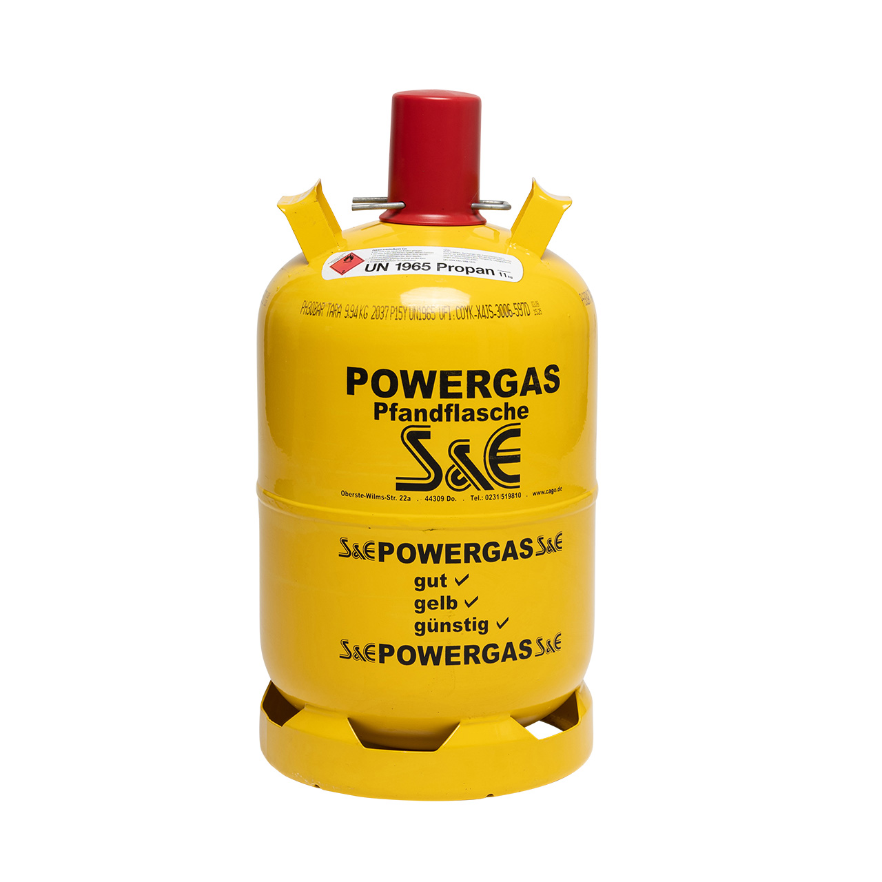 Pfand F R Kg S E Powergas Flasche Propan Pfandflasche Gasflasche